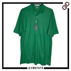 Large Martin NWT Lime Green SS Polo Shirt‎